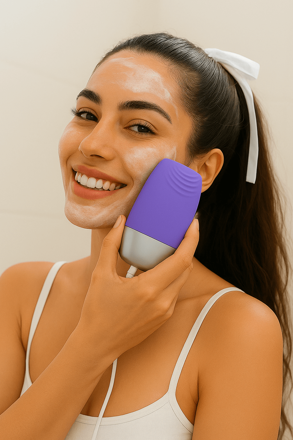Brosse nettoyante et massante ElvaParis™